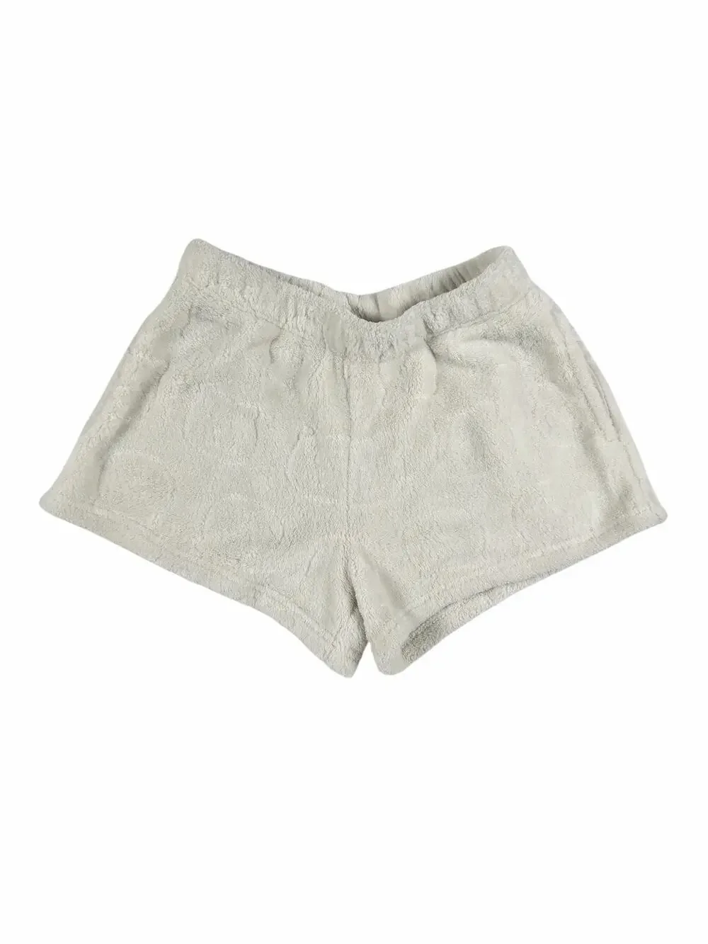 Gap Kids Cozy Plush Sleep Shorts Ivory Girls Size 6